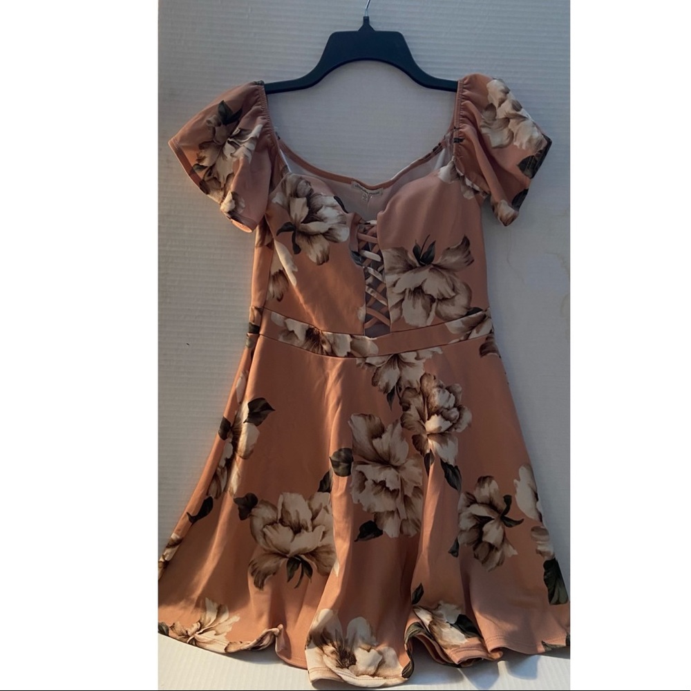 Charlotte Russe Off the Shoulder Dress Size Large